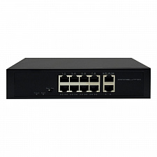 Коммутатор (свитч) на 8 POE ( 802.3af/at ) портов +2 Ethernet порта 1000Mbs Орбита OT-VNP41